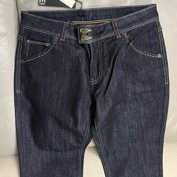 NWT - Ice Iceberg x DC Comics Women’s Mini Flared Jeans - Size 27, 29 -Very Rare - Picture 4 of 11